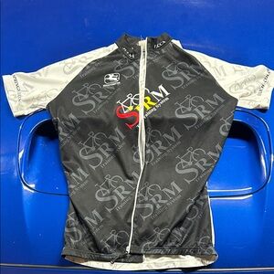 SRM Black and White Short Sleeve Men's Tee